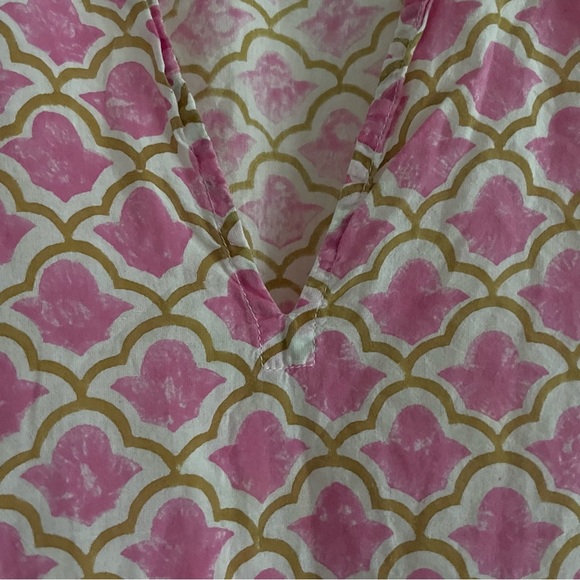 Roberta Roller Rabbit pink print tunic dress 20191 - Picture 4 of 8